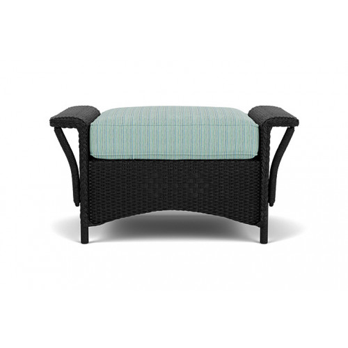 Lloyd Flanders™ Nantucket Ottoman  - Ebony