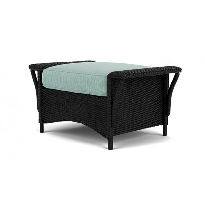 Lloyd Flanders™ Nantucket Ottoman  - Ebony