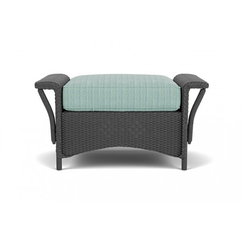 Lloyd Flanders™ Nantucket Ottoman  - Charcoal