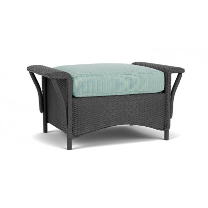 Lloyd Flanders™ Nantucket Ottoman  - Charcoal