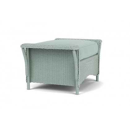 Lloyd Flanders™ Nantucket Ottoman  - Sea Glass