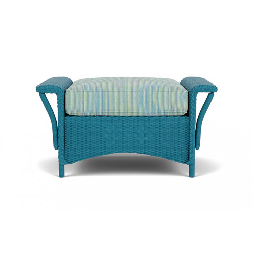 Lloyd Flanders™ Nantucket Ottoman  - Peacock