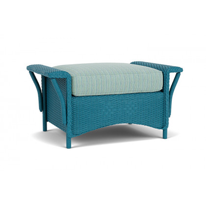 Lloyd Flanders™ Nantucket Ottoman  - Peacock