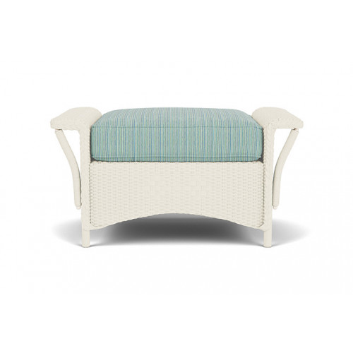 Lloyd Flanders™ Nantucket Ottoman  - Ivory