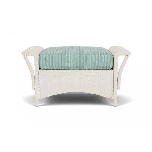 Lloyd Flanders™ Nantucket Ottoman  - Antique White