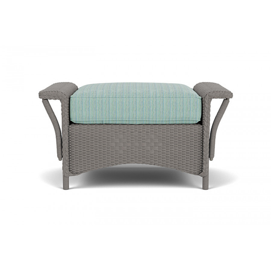 Lloyd Flanders™ Nantucket Ottoman  - Pewter