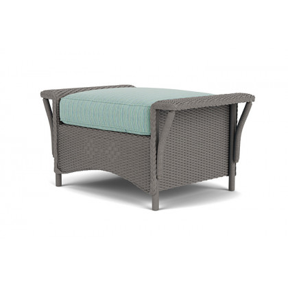 Lloyd Flanders™ Nantucket Ottoman  - Pewter