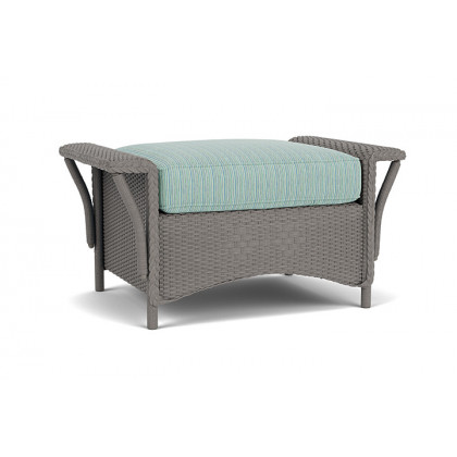 Lloyd Flanders™ Nantucket Ottoman  - Pewter