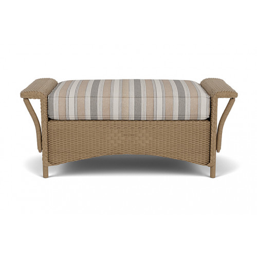 Lloyd Flanders™ Nantucket Large Ottoman - Fawn