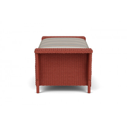 Lloyd Flanders™ Nantucket Large Ottoman - Terracotta
