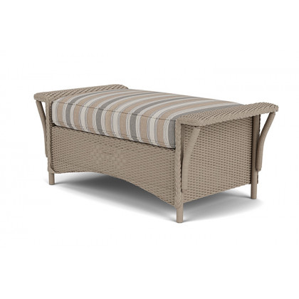 Lloyd Flanders™ Nantucket Large Ottoman - French Beige