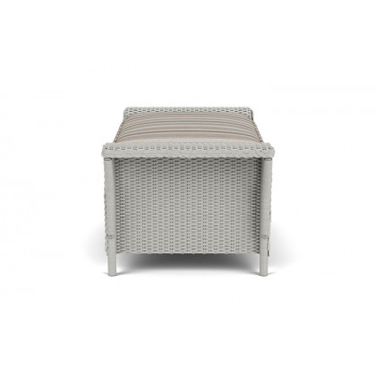 Lloyd Flanders™ Nantucket Large Ottoman - Platinum