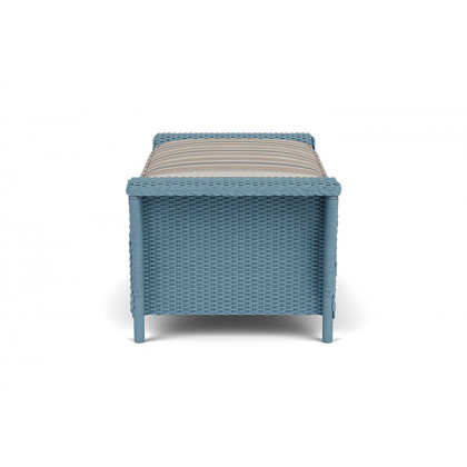 Lloyd Flanders™ Nantucket Large Ottoman - Stillwater