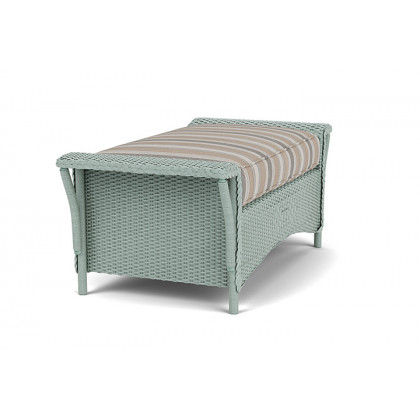 Lloyd Flanders™ Nantucket Large Ottoman - Sea Glass