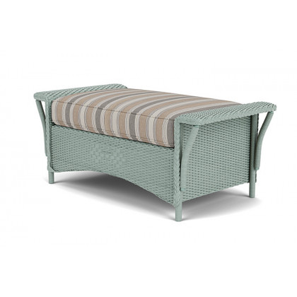 Lloyd Flanders™ Nantucket Large Ottoman - Sea Glass
