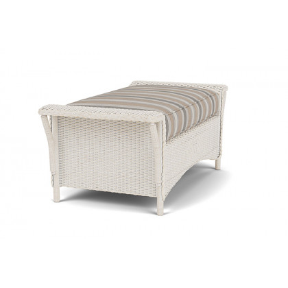 Lloyd Flanders™ Nantucket Large Ottoman - Antique White