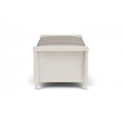 Lloyd Flanders™ Nantucket Large Ottoman - Antique White