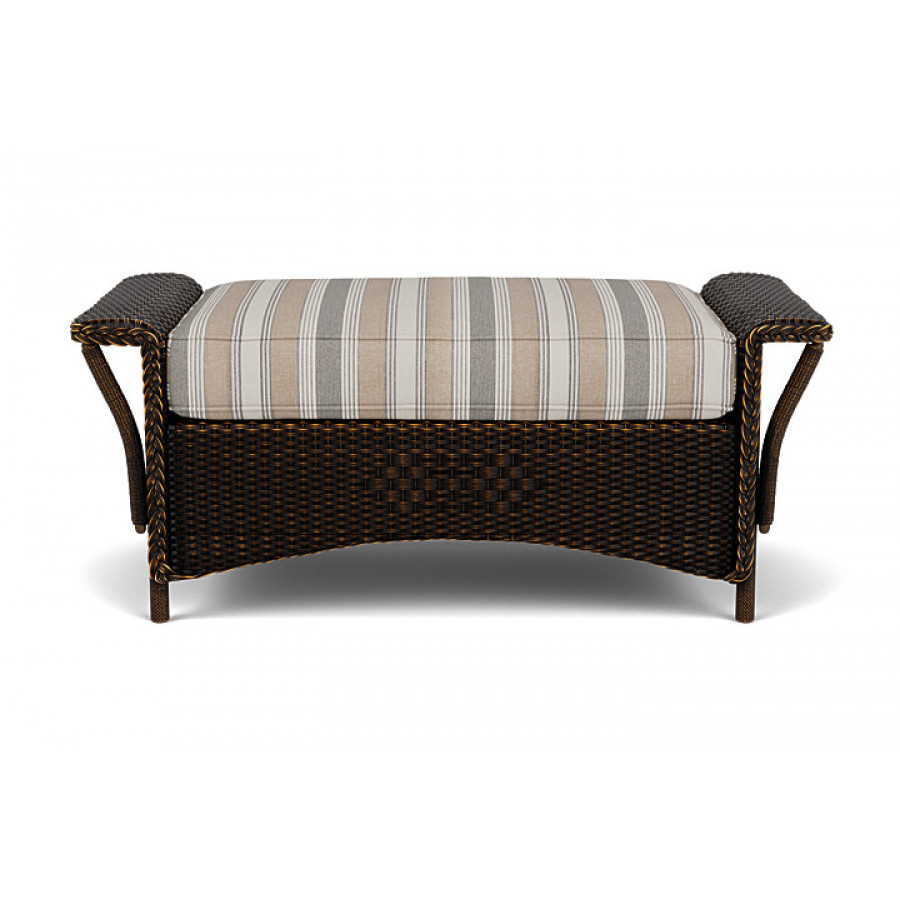 Lloyd Flanders™ Nantucket Large Ottoman - Mink