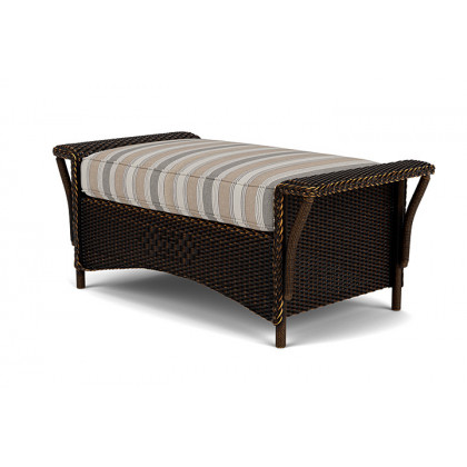 Lloyd Flanders™ Nantucket Large Ottoman - Mink