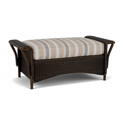 Lloyd Flanders™ Nantucket Large Ottoman - Mink