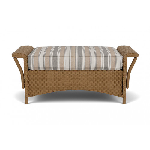 Lloyd Flanders™ Nantucket Large Ottoman - Hickory