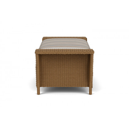 Lloyd Flanders™ Nantucket Large Ottoman - Hickory