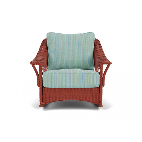 Lloyd Flanders™ Nantucket Lounge Rocker - Terracotta