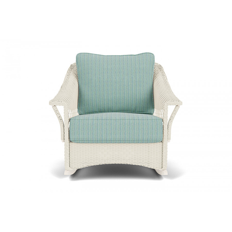 Lloyd Flanders™ Nantucket Lounge Rocker - Ivory