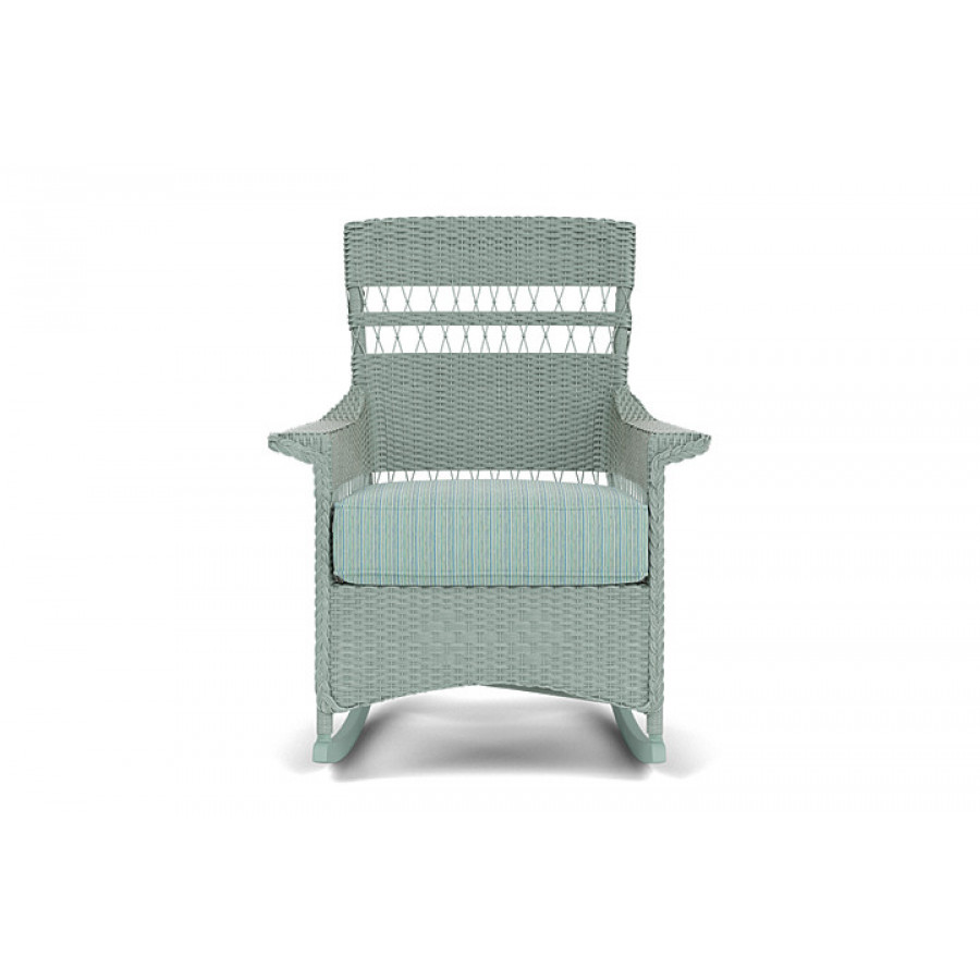 Lloyd Flanders™ Nantucket Porch Rocker - Sea Glass