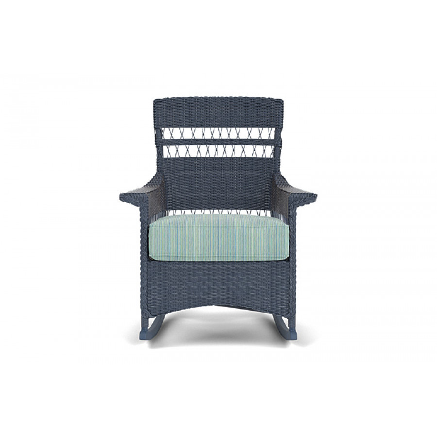 Lloyd Flanders™ Nantucket Porch Rocker - Denim Blue