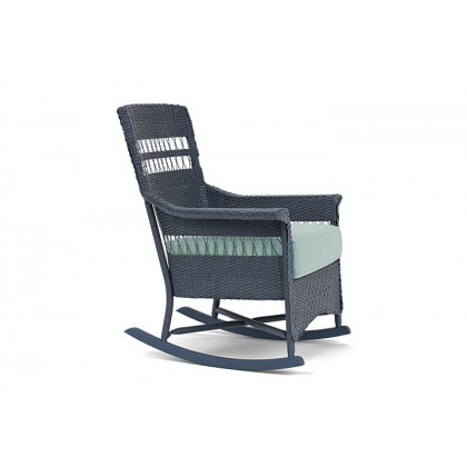 Lloyd Flanders™ Nantucket Porch Rocker - Denim Blue