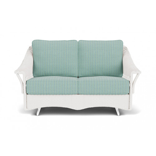 Lloyd Flanders™ Nantucket Loveseat Glider - White