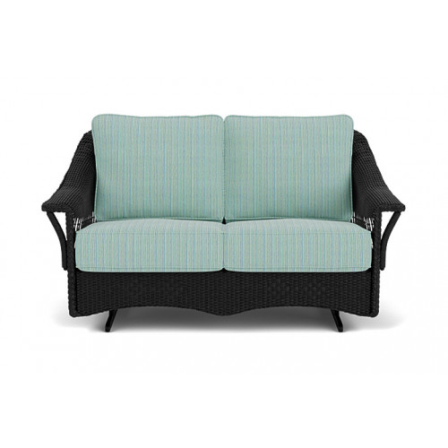 Lloyd Flanders™ Nantucket Loveseat Glider - Ebony