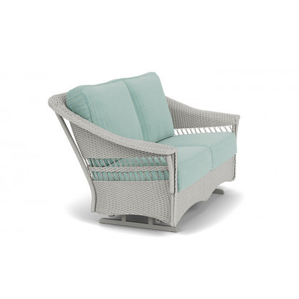 Lloyd Flanders™ Nantucket Loveseat Glider - Platinum
