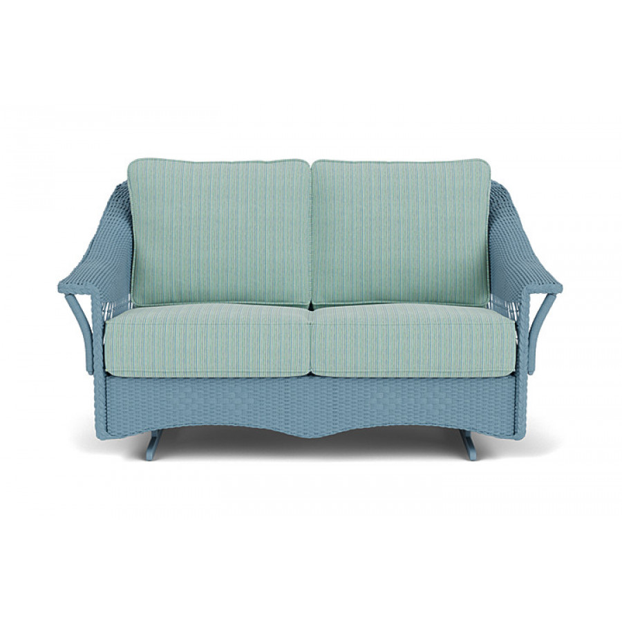 Lloyd Flanders™ Nantucket Loveseat Glider - Stillwater