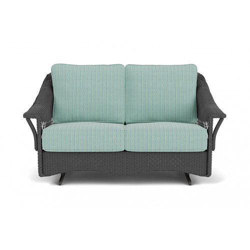 Lloyd Flanders™ Nantucket Loveseat Glider - Charcoal