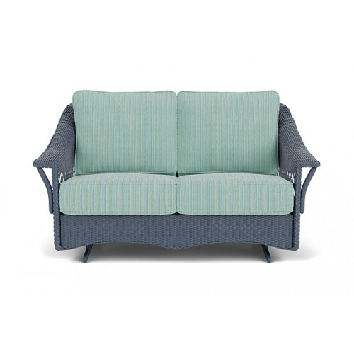 Lloyd Flanders™ Nantucket Loveseat Glider - Denim Blue