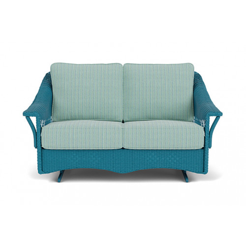Lloyd Flanders™ Nantucket Loveseat Glider - Peacock
