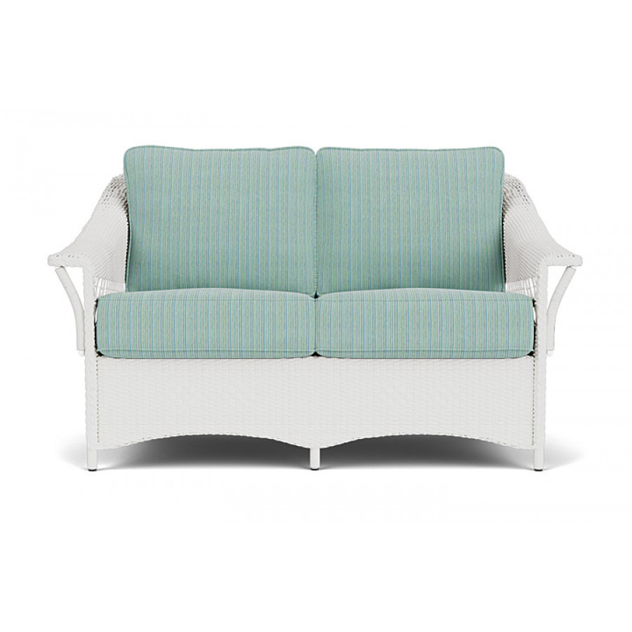 Lloyd Flanders™ Nantucket Loveseat  - Matte White