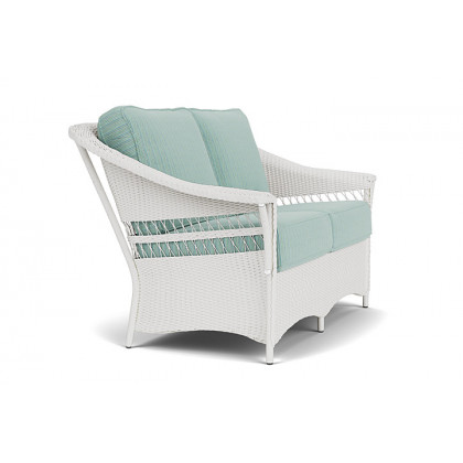 Lloyd Flanders™ Nantucket Loveseat  - Matte White