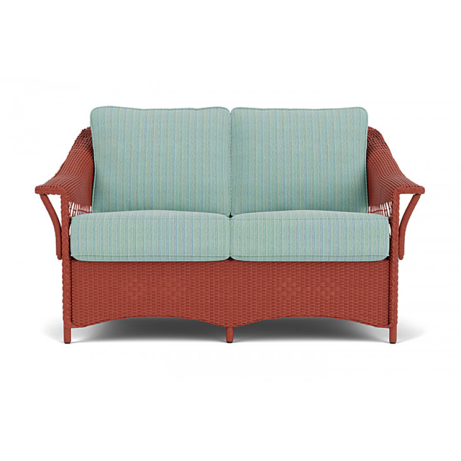 Lloyd Flanders™ Nantucket Loveseat  - Terracotta
