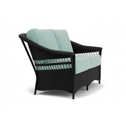 Lloyd Flanders™ Nantucket Loveseat  - Ebony