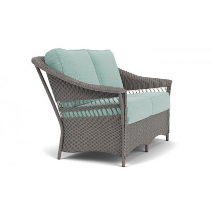 Lloyd Flanders™ Nantucket Loveseat  - Pewter