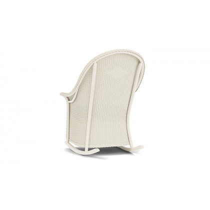Lloyd Flanders™ Loom High Back Porch Rocker - Ivory