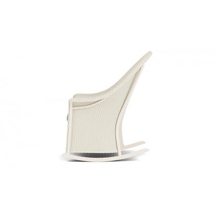 Lloyd Flanders™ Loom High Back Porch Rocker - Ivory