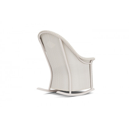 Lloyd Flanders™ Loom High Back Porch Rocker - Antique White