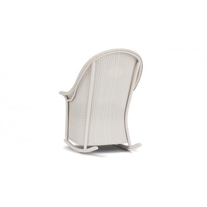 Lloyd Flanders™ Loom High Back Porch Rocker - Antique White