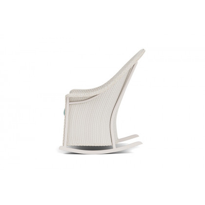 Lloyd Flanders™ Loom High Back Porch Rocker - Antique White