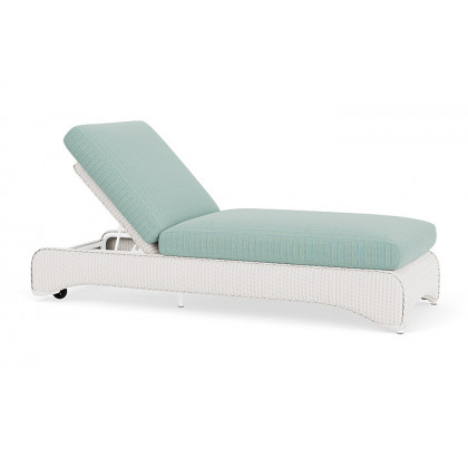 Lloyd Flanders™ Loom Chaise - White