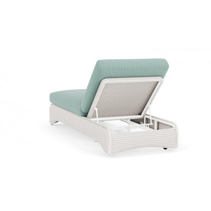 Lloyd Flanders™ Loom Chaise - White